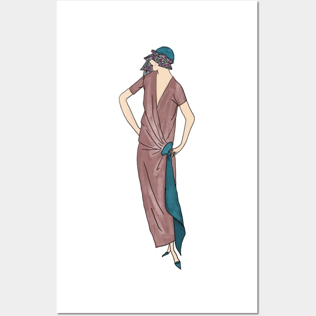 Flapper Girl 2 Wall Art by The Golden Era